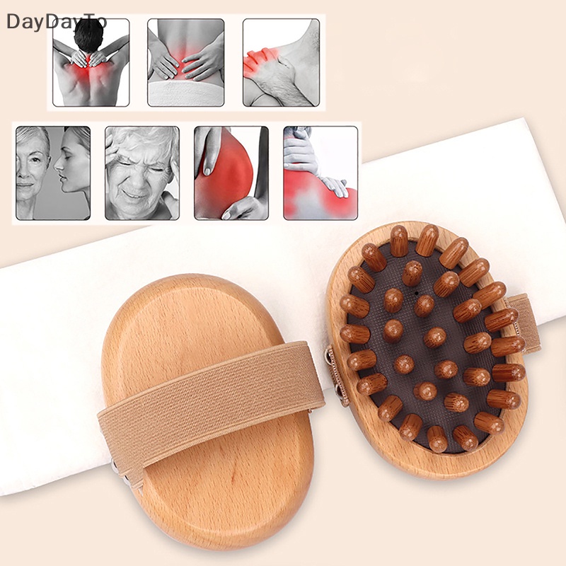 Bàn Chải Massage DayDayTo Bằng Đá Meridian Giúp Giảm Mệt Mỏi