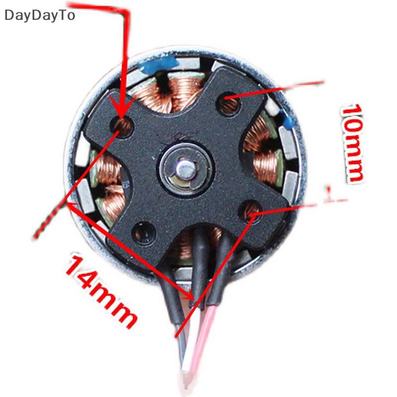 Động Cơ Không Chổi Than Micro 1806 2080KV Cho Máy Bay Điều Khiển Từ Xa