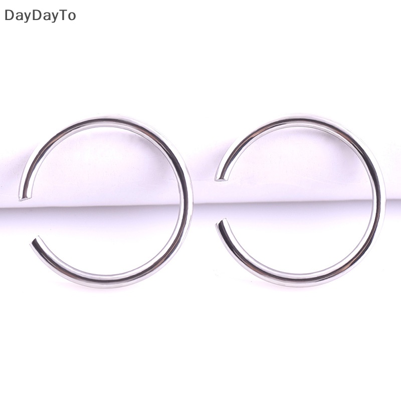 Set 9 Khuyên Mũi Dạng Kẹp Chất Liệu Thép Không Gỉ