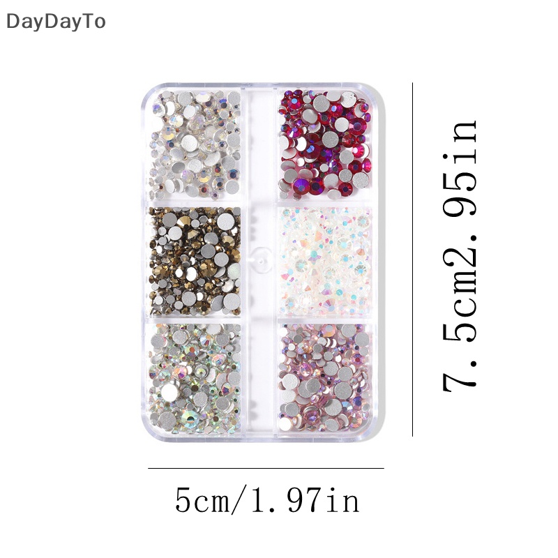 Đá Pha Lê AB Lấp Lánh Trang Trí Móng Tay