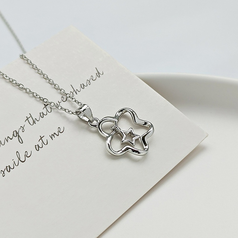 Vòng cổ Mặt Ngôi Sao Nhỏ Độc Đáo Và Thanh Lịch Cho Nữ