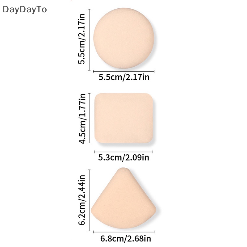 1 Mút Trang Điểm Daydoyto Dùng Cho Phấn Nền / Tạo Khối Chất Lượng Cao