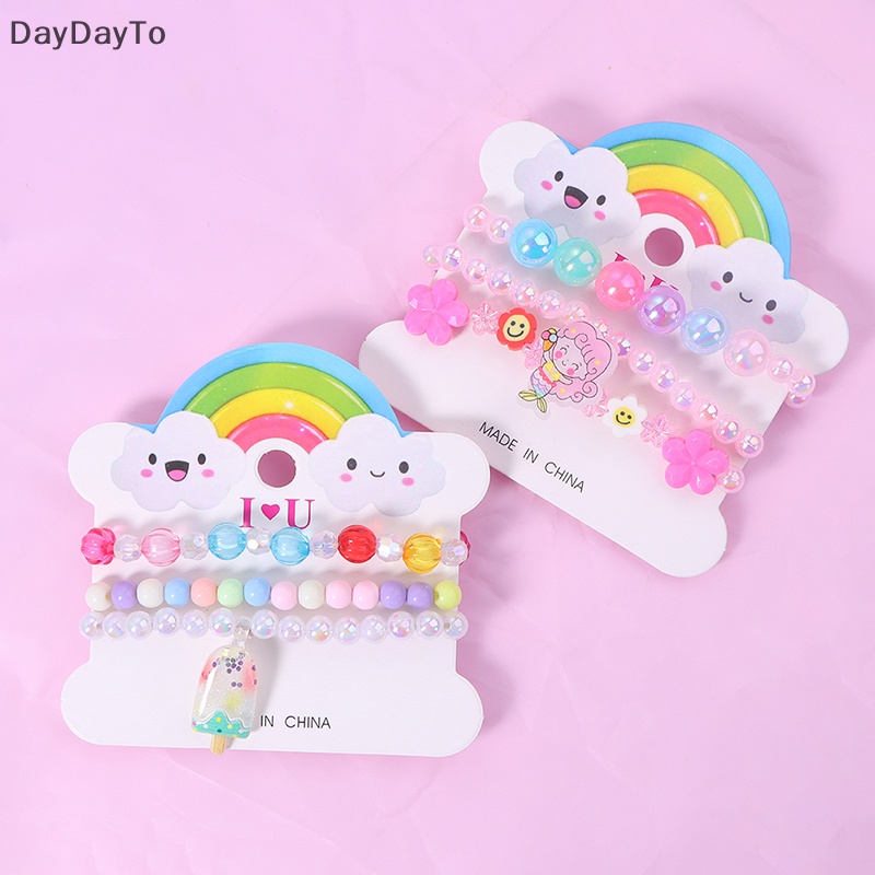 1 Hạt Xâu Chuỗi Kiểu Công Chúa Hoạt Hình Dễ Thương Dùng Làm Trang Sức Cho Bé / Ngày Nắng