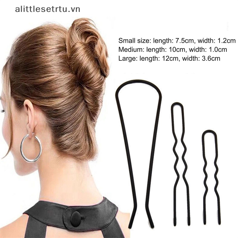 Lược Kim Loại Tạo Kiểu Tóc Búi Gợn Sóng Thời Trang Dự Tiệc Cho Nữ