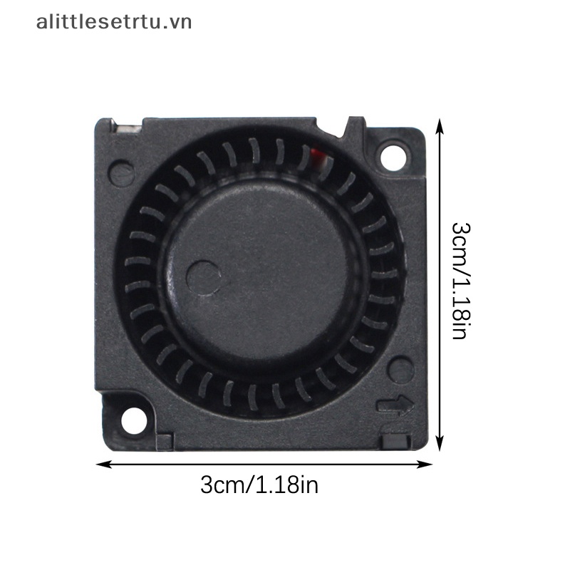 Set 2 Quạt Tản Nhiệt Không Ồn Cho Máy In 3D Voron 0.1 3010 DC 24V