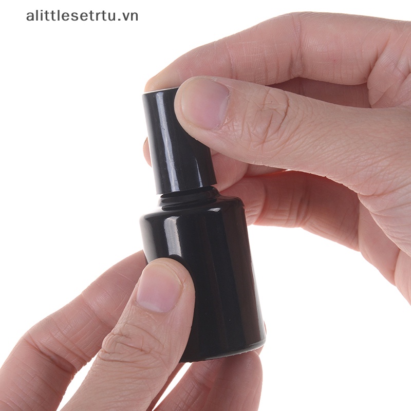 Lọ Thủy Tinh Rỗng 10 / 15ml Đựng Nước Sơn Móng Tay Kèm Cọ Tiện Dụng