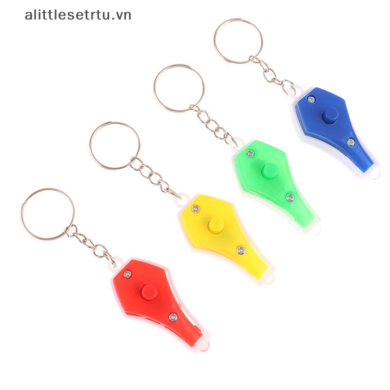 Móc Khóa Đèn LED Mini Kiêm Bình Hoa Tia Cực Tím Sáng Tạo