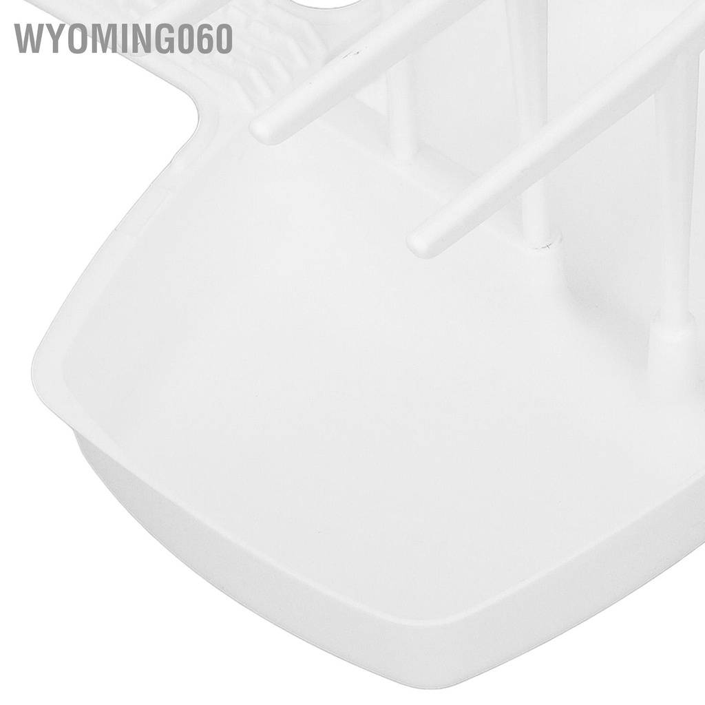 Wyoming060 Khay đựng thịt xông khói bằng nhựa PP Tốt cho sức khỏe Sắc nét hơn Chịu nhiệt Lò vi sóng Màu trắng
