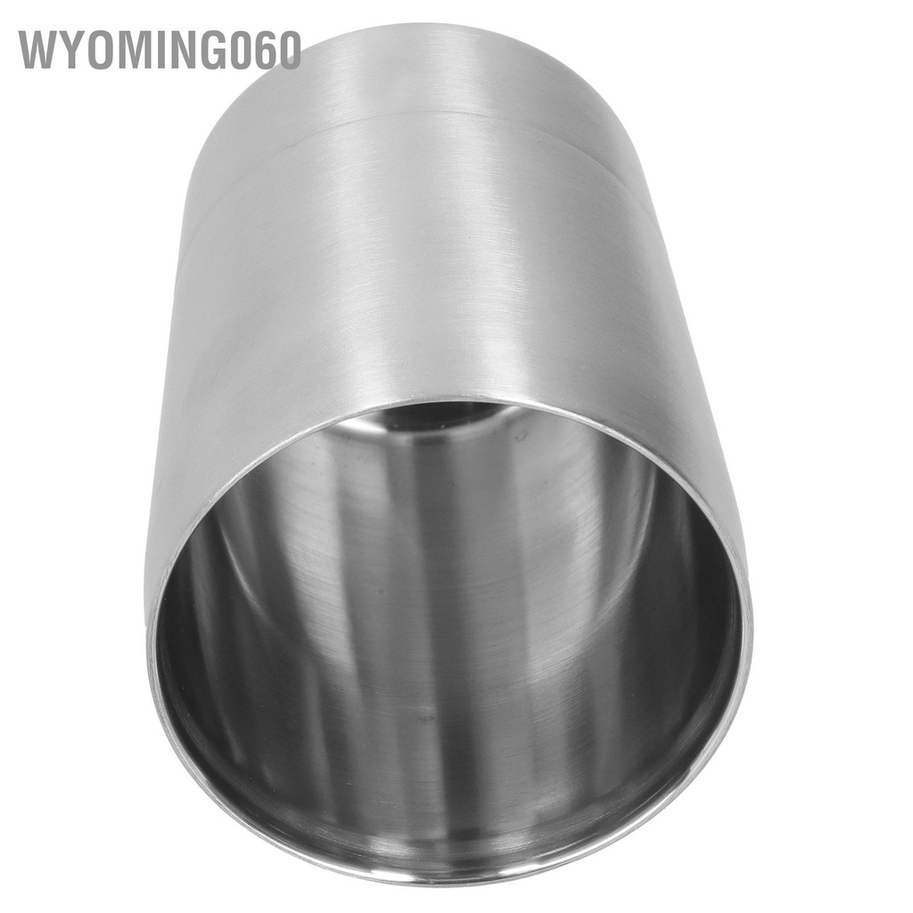 Wyoming060 260Ml Ly Bia Nước Bằng Thép Không Gỉ Trà Sữa Cà Phê Cốc Cho Cắm Trại Dã Ngoại BBQ