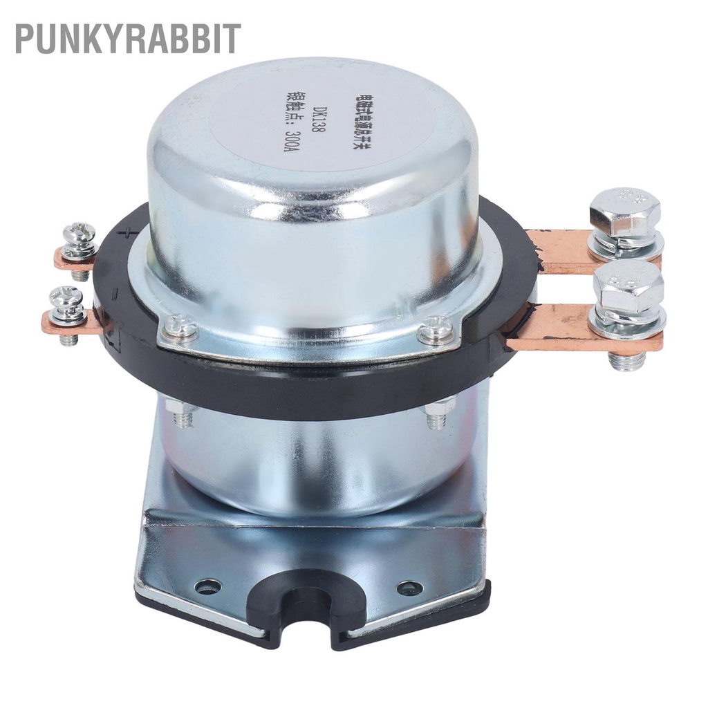 PunkyRabbit Rơle ô tô 300A Điều khiển từ xa Có sẵn Máy đào cuộn dây 8W Khởi động nguồn Công tắc chính