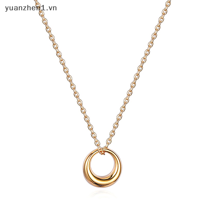 Vòng cổ Mặt Tròn Thời Trang Cho Cặp Đôi
