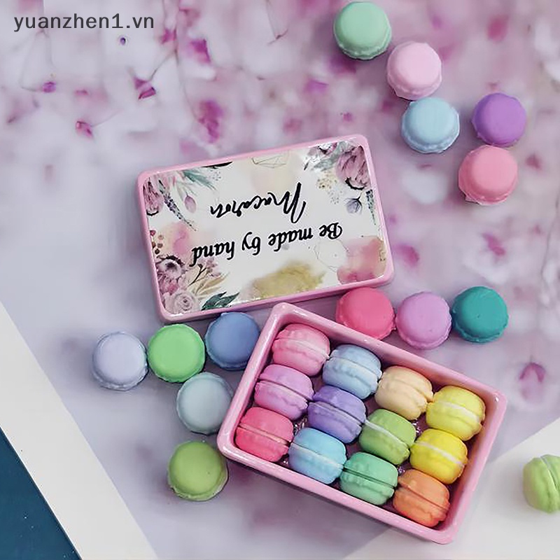 1 Set Bánh Macaron 1: 12 / 1: 6 Trang Trí Nhà Búp Bê