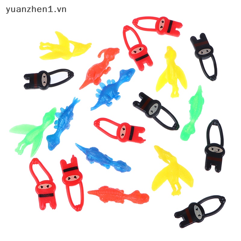 Set 10 Mô Hình Đồ Chơi Ninja Vui Nhộn Cho Bé