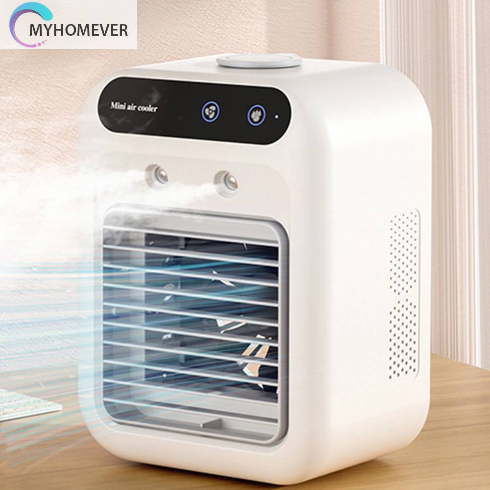 Quạt Làm Mát Để Bàn 2 Tốc Độ Tùy Chỉnh Nhỏ Gọn Tiện Dụng Cho Gia Đình