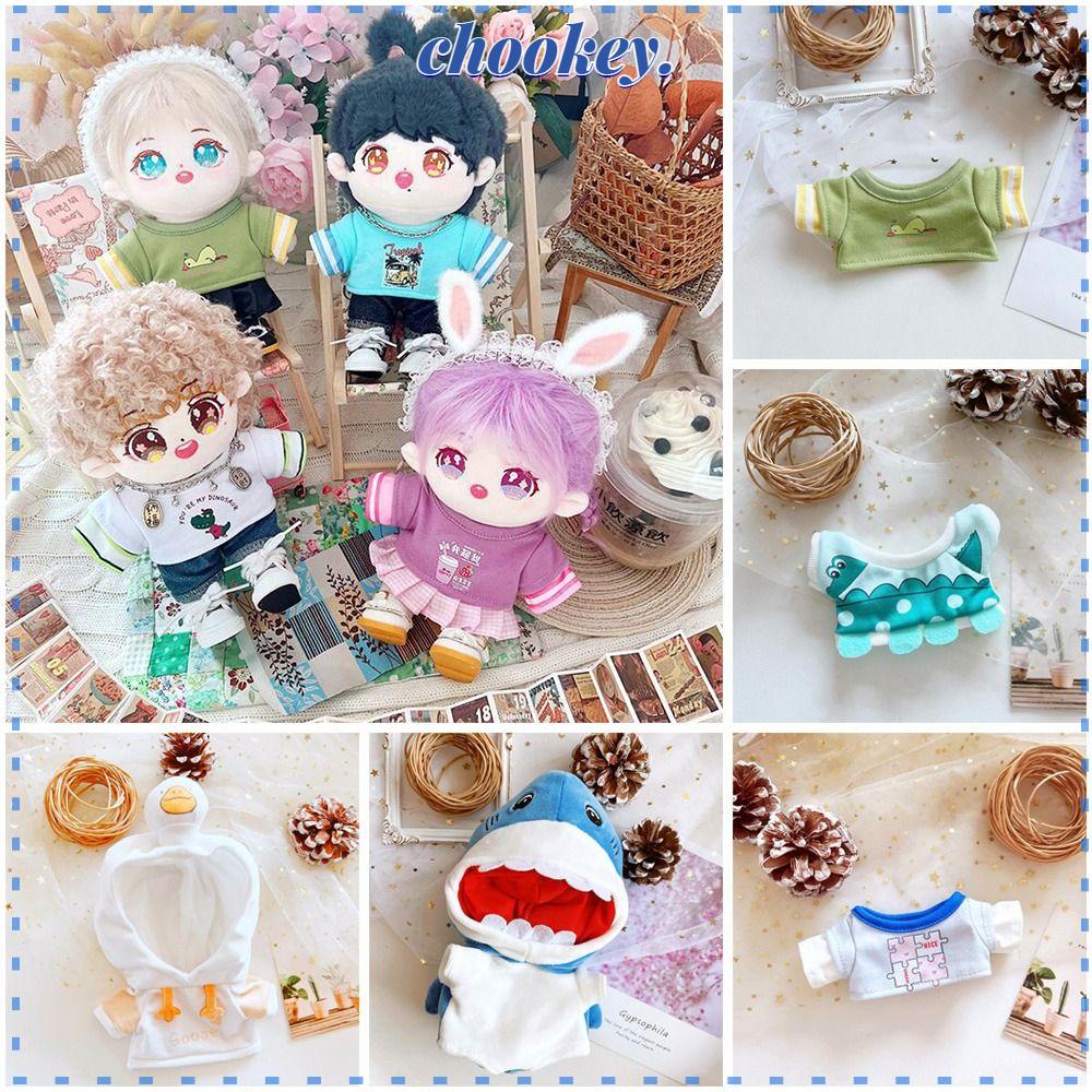 CHOOKEY Áo Thun Cotton 20cm Xinh Xắn Cho Búp Bê Barbie