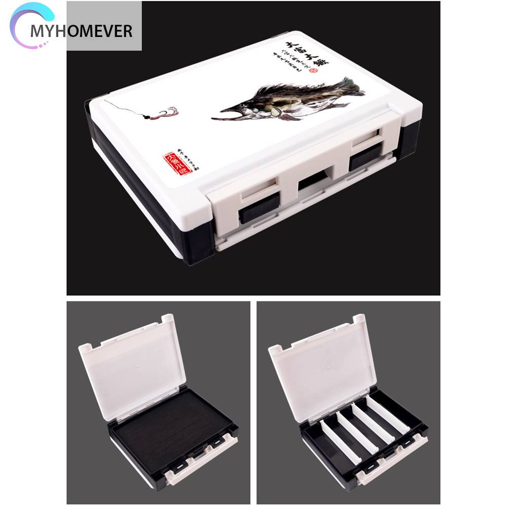 Hộp Đựng Dụng Cụ Câu Cá Hai Mặt Chống Thấm Nước Tiện Dụng