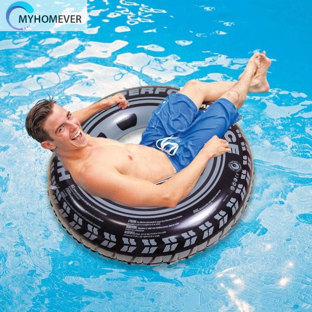 Phao Bơi Tròn Bằng Nhựa PVC 90cm Chuyên Dùng Cho Người Lớn