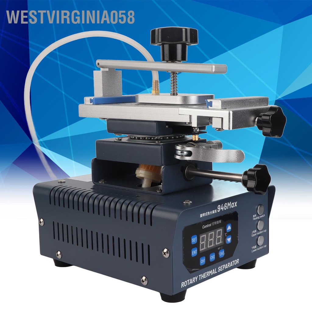 Westvirginia058 Máy tách màn hình LCD Xoay 185° đa chức năng điện thoại di động 110‑240V