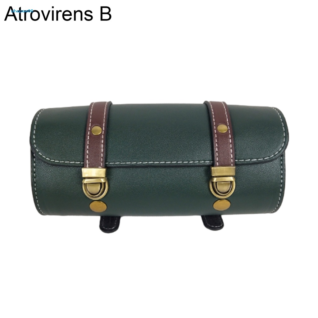 Túi Đựng Đồ Gắn Yên Xe Đạp / Xe Máy Điện Có Khóa Điều Chỉnh Được Phong Cách Retro