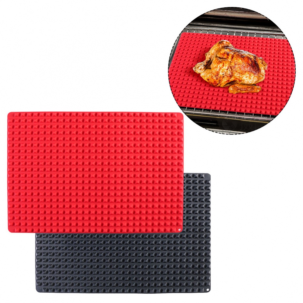 Thảm Nướng Silicone Màu Đen 40x28cm