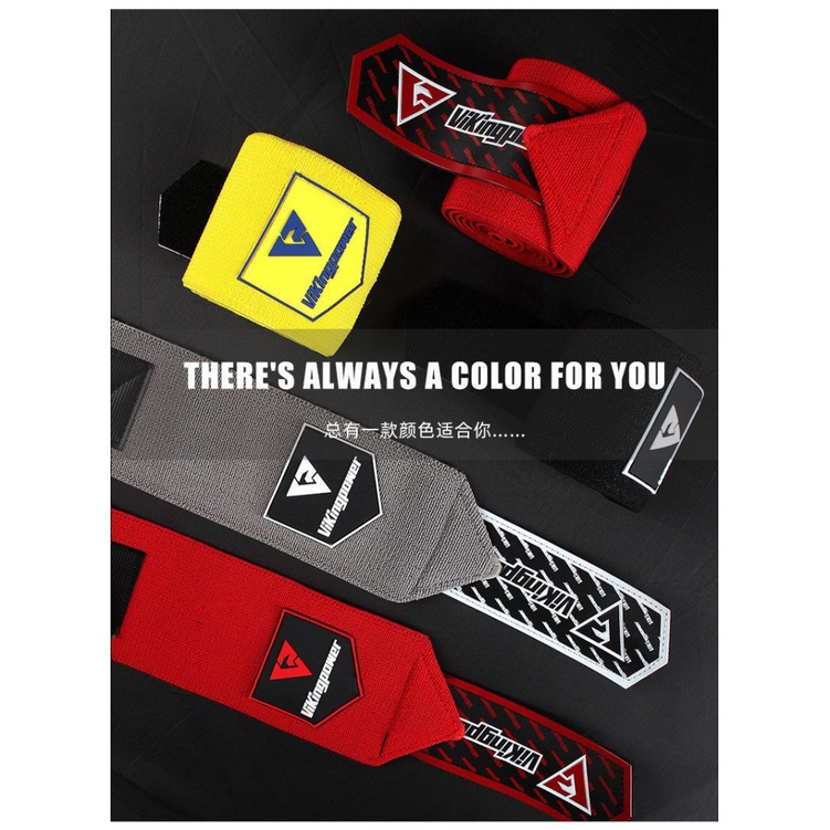 Viking sức mạnh thể dục khuỷu tay đàn ông và phụ nữ cuộn băng gạc cứng nâng cao ngồi xổm đai bảo vệ