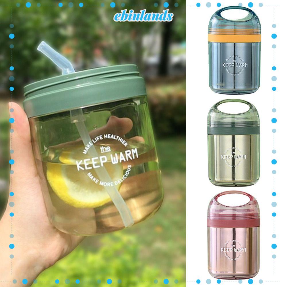 EBINLANDS Hộp Đựng Cơm Trưa Giữ Nhiệt Tiện Dụng Cho Học Sinh / Nhân Viên Văn Phòng