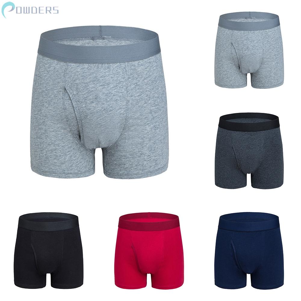 Quần Lót Boxer Lưng Cao Co Giãn Tốt Cỡ Lớn Thời Trang Cao Cấp Cho Nam