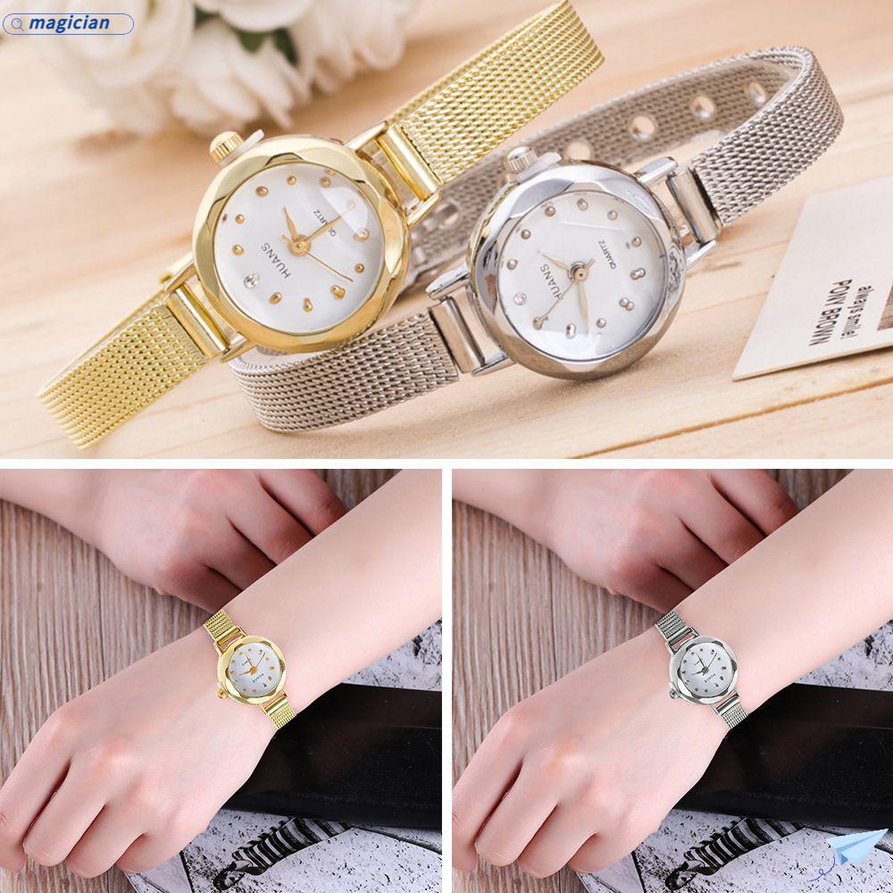 MAG Đồng Hồ Quartz Dây Thép Thời Trang Cho Nữ
