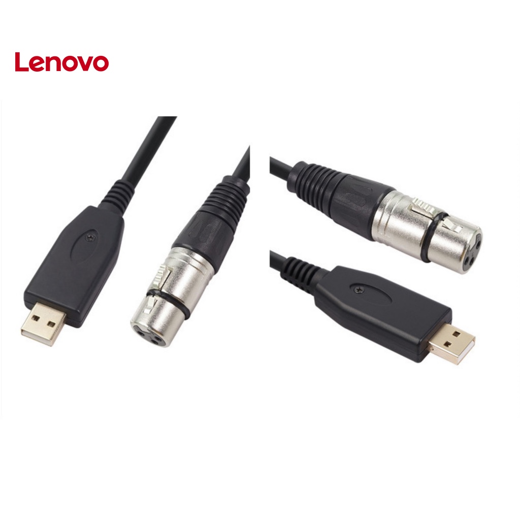 Cáp ChuyểN ĐổI Âm Thanh HS-100B Chip USB Sang XLR