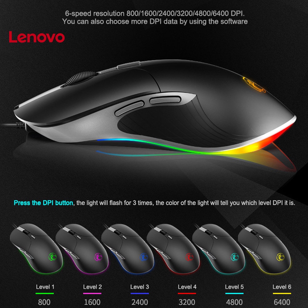 Chuột Gaming iMICE X6 Ergonomic 6 NúT, HìNh Hoa HướNg Dương, Có Dây TíCh HợP ĐèN