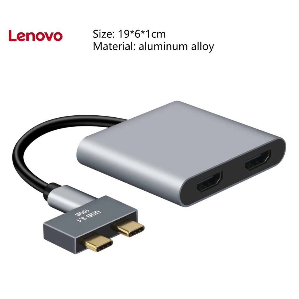 Bộ Hub Chuyển Đổi USB-C Type C Sang HDMI-C 5 Trong 1 Bằng Hợp Kim Nhôm Cho MacBook Pro / Air 2018-2020