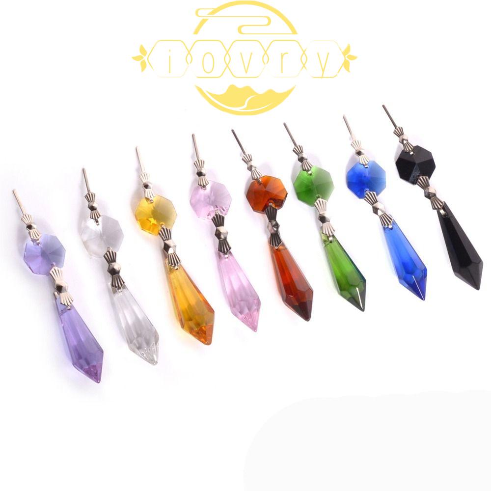 IVORY Mặt Dây Chuyền Thủy Tinh Trong Suốt Sáng Bóng Đẹp Mắt