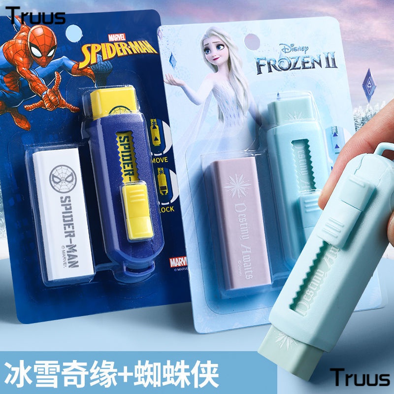 Gôm Tẩy Hình Người Nhện Disney Có Thể Thu Gọn Cho Học Sinh Tiểu Học