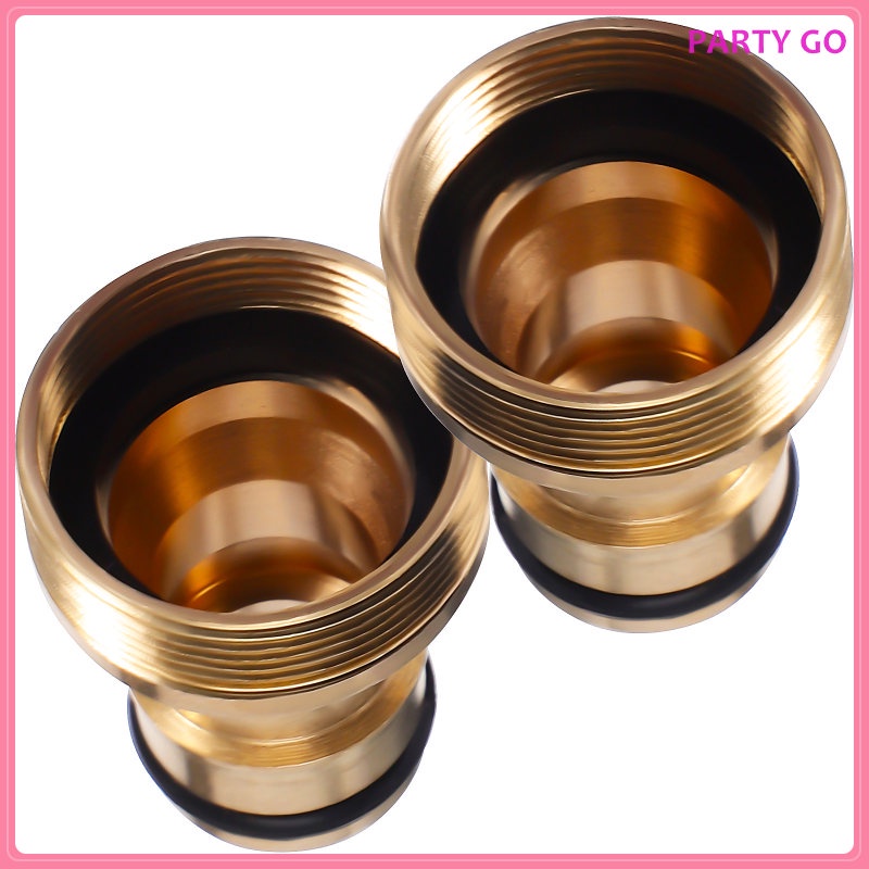 Set 2 Đầu Nối Vòi Nước Bằng Đồng Tiện Dụng