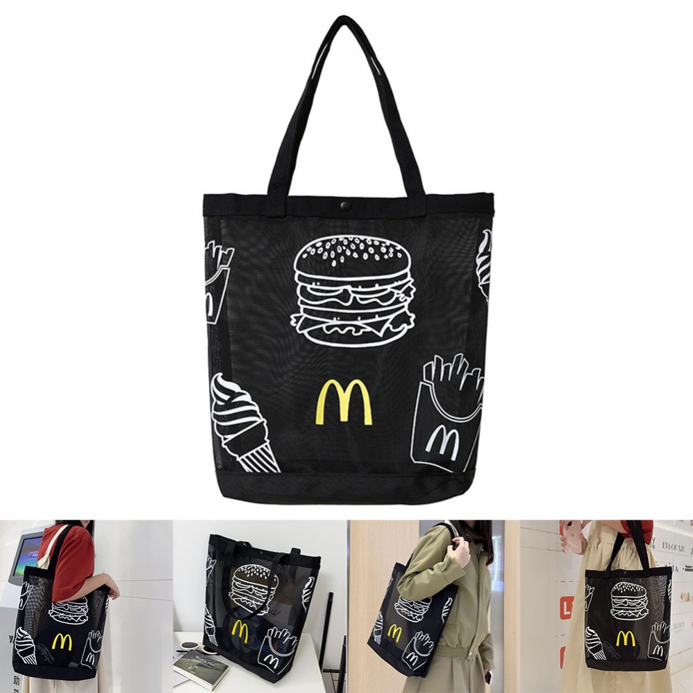 Túi Lưới Cỡ Lớn In Hình McDonald 's