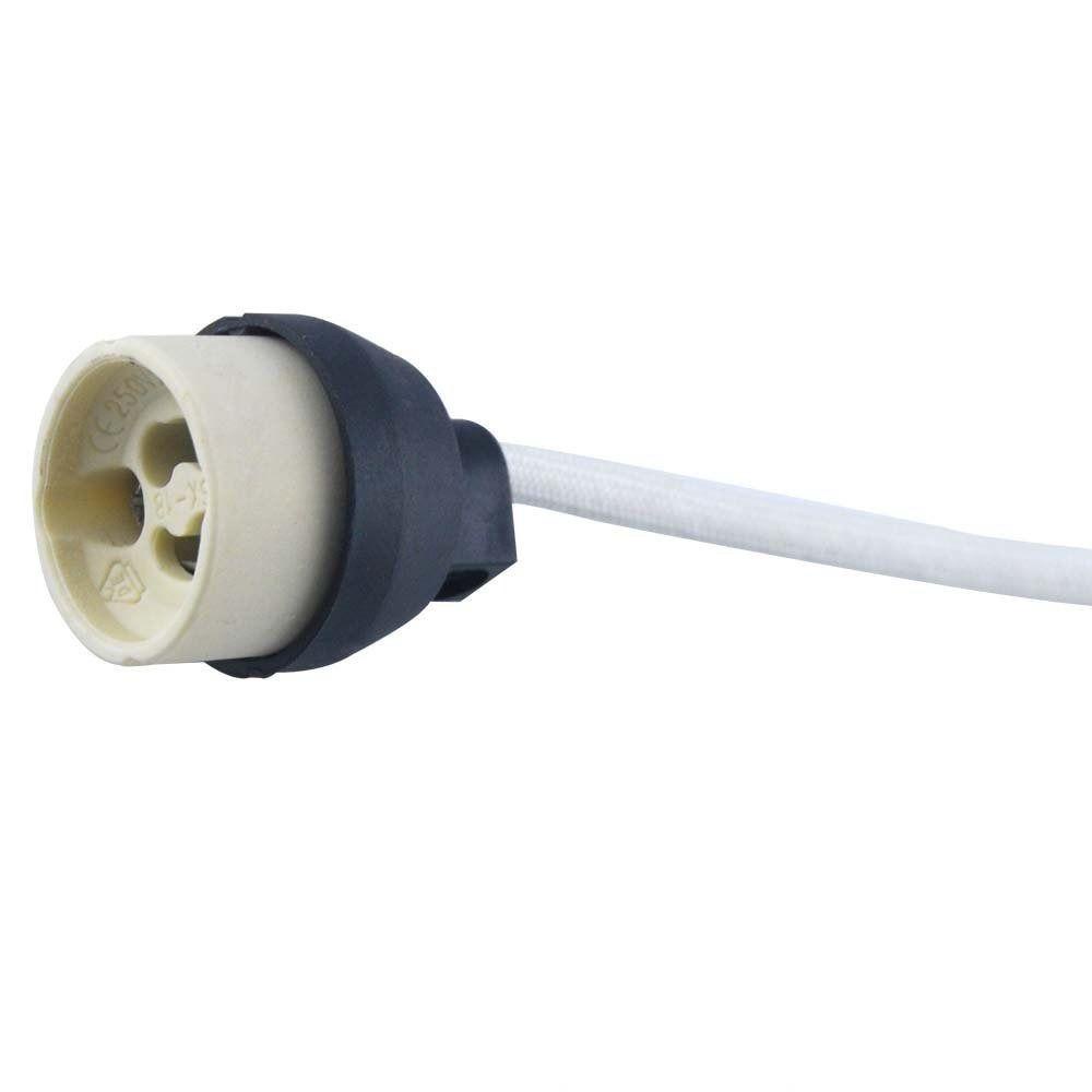 WATTLE Chuôi Bóng Đèn GU10 Bằng Sứ 18 / 24CM Chịu Nhiệt Độ Cao Tiện Dụng Cho Đèn LED