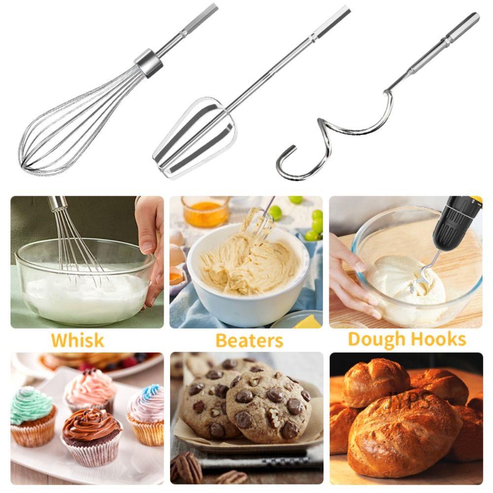 YANN1 Dụng Cụ Đánh Trứng Bằng Thép Không Gỉ Thay Thế Đa Năng