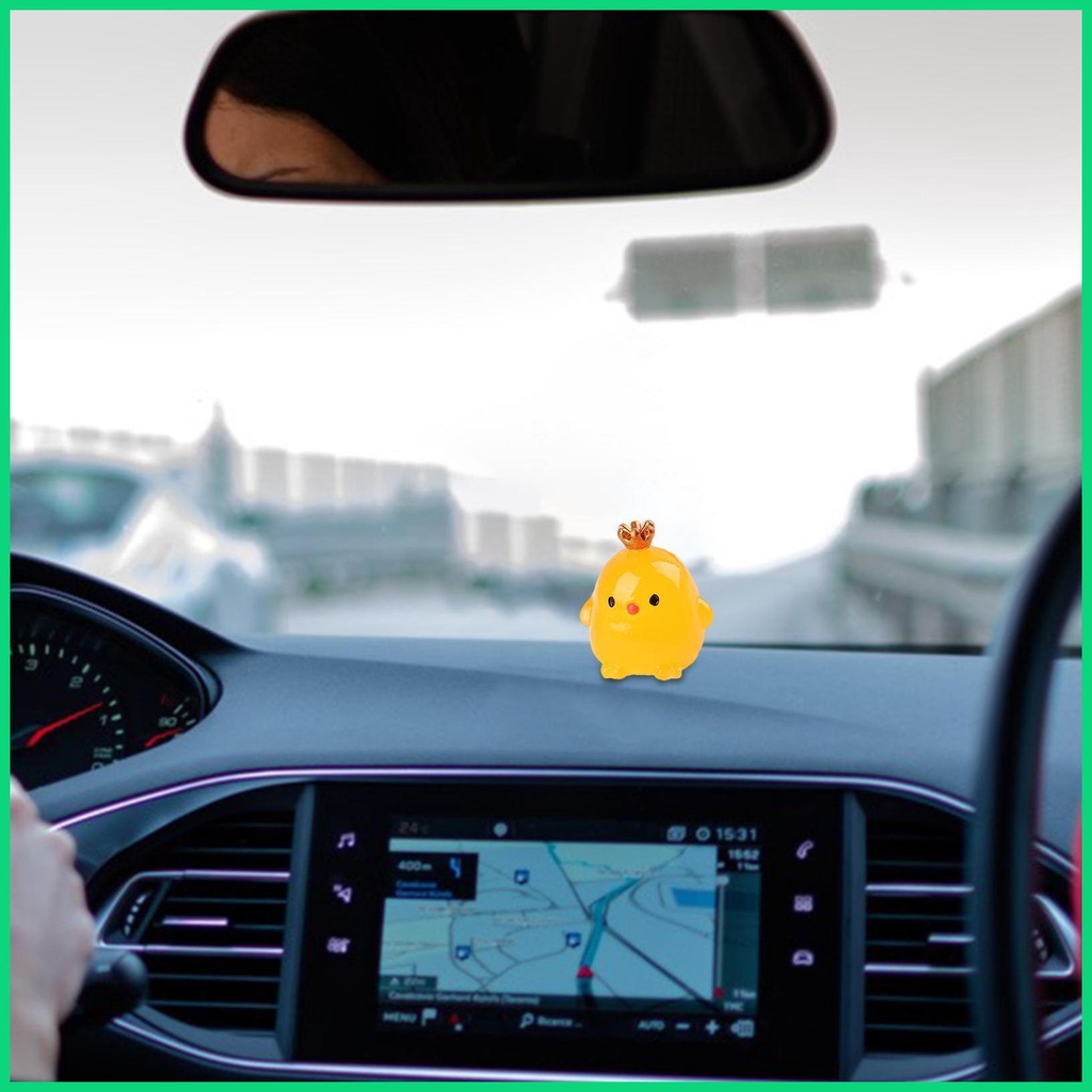 Vịt Đồ Chơi Phát Sáng Bằng Nhựa Resin Dễ Thương Dành Cho Phòng Trẻ Em