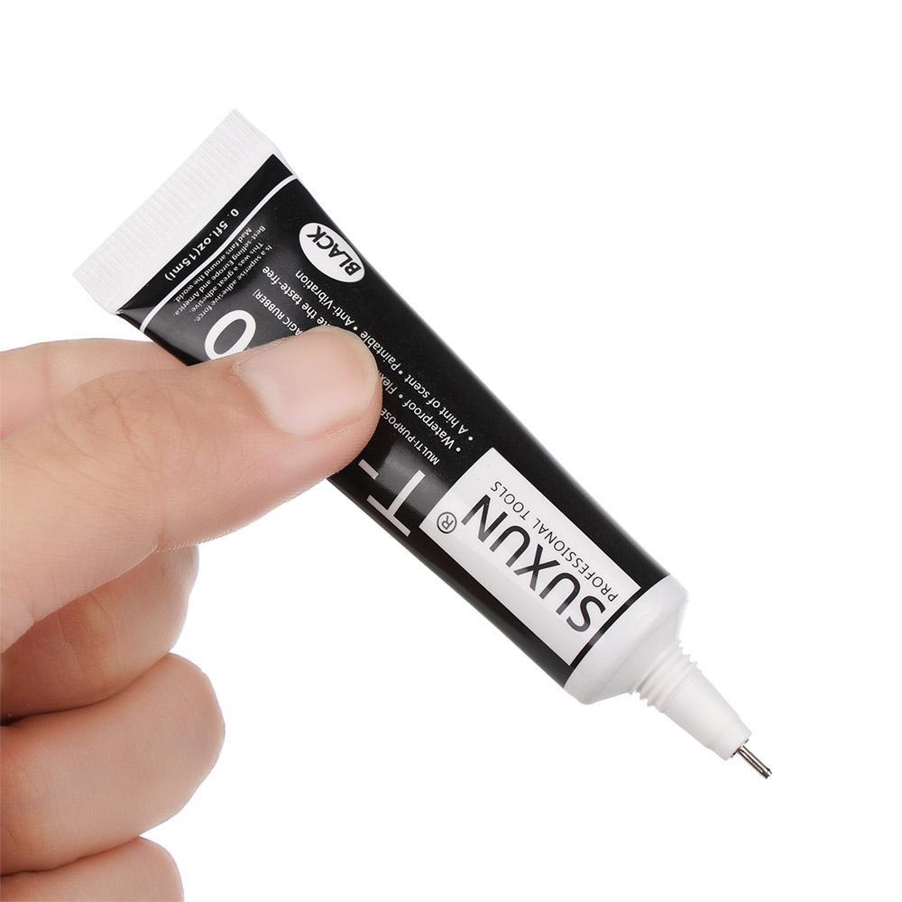 YNATURAL Keo Sửa Chữa Màu Đen Đa Năng 15 / 25 / 50 / 110ml T-7000