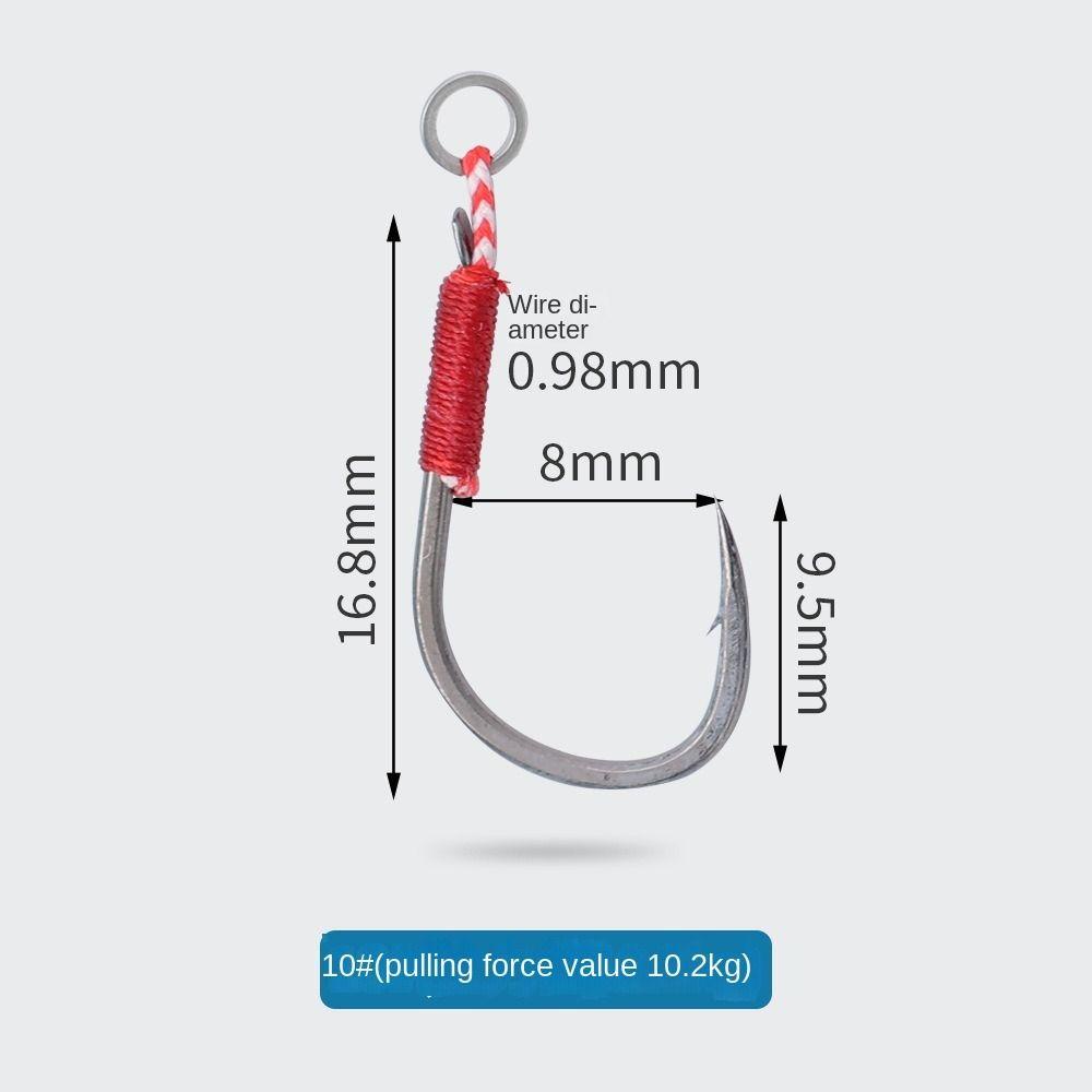 PEARLVN Set 20 Lưỡi Câu Cá Bằng Kim Loại # 6 # - 11 #