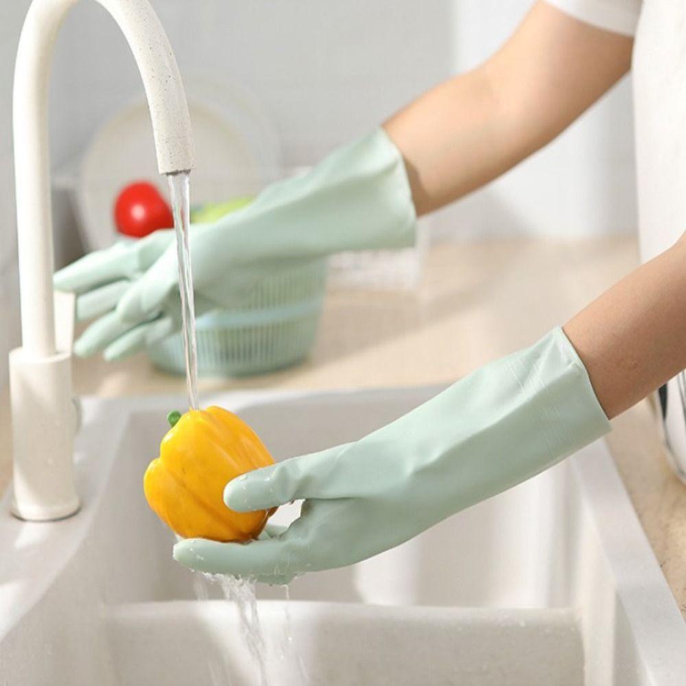 SUYO Găng Tay Cao Su Latex Mềm Chống Thấm Nước Có Thể Tái Sử Dụng