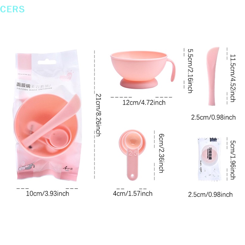 Bộ Dụng Cụ Tự Trộn Mặt Nạ Dưỡng Da Tại Nhà Tiện Dụng