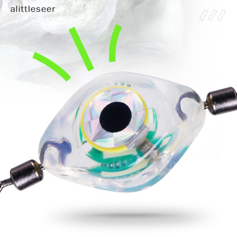 1 Mồi Câu Cá Mini Phát Sáng Đèn LED Hình Con Mực