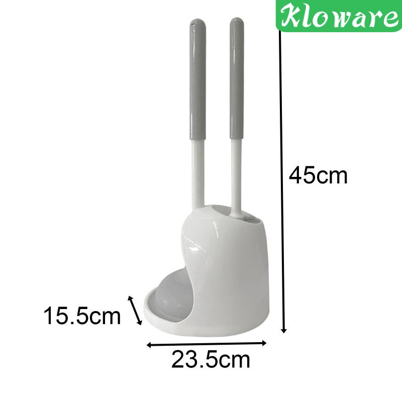 Bộ Bàn Chải Vệ Sinh Toilet 2 Trong 1 Tiện Dụng