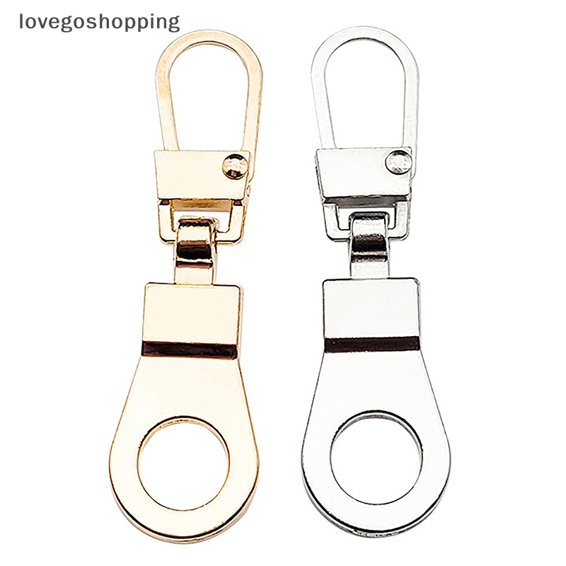 Set 5 Đầu Khóa Kéo Thay Thế Bằng Kim Loại Tiện Dụng Cho Ba Lô / Túi Xách
