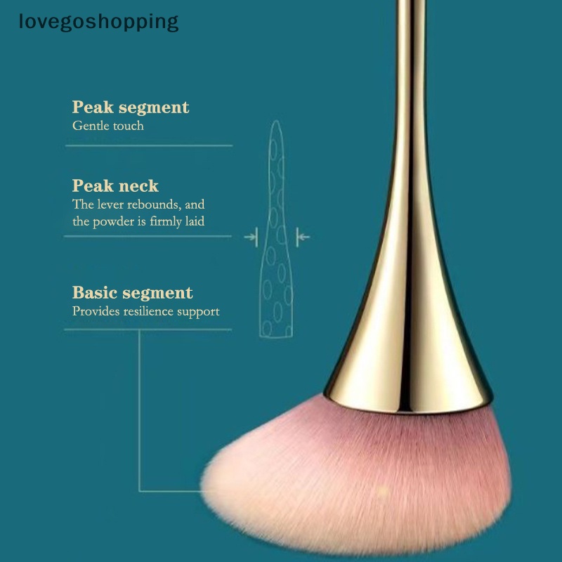 [lovegoshopping] Cọ Trang Điểm Móng Tay Nghệ Thuật Dạng Bột Mỏng Thiết Kế Đẹp Mắt Lông Mềm Không Ăn Phấn