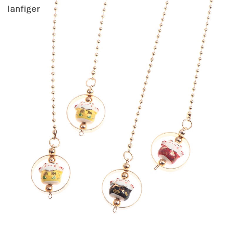 Dây Treo Trang Trí Xe Hơi Hình Mèo May Mắn
