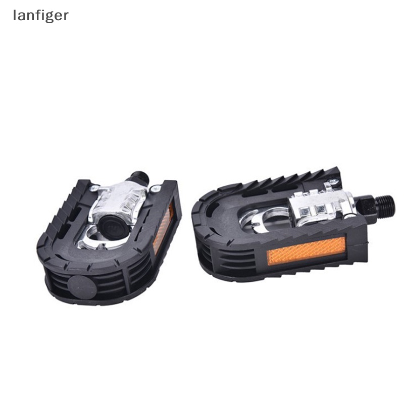 1 Cặp Bàn Đạp Xe Đạp Leo Núi Bằng Hợp Kim Nhôm Gọn Nhẹ Có Thể Gấp Gọn