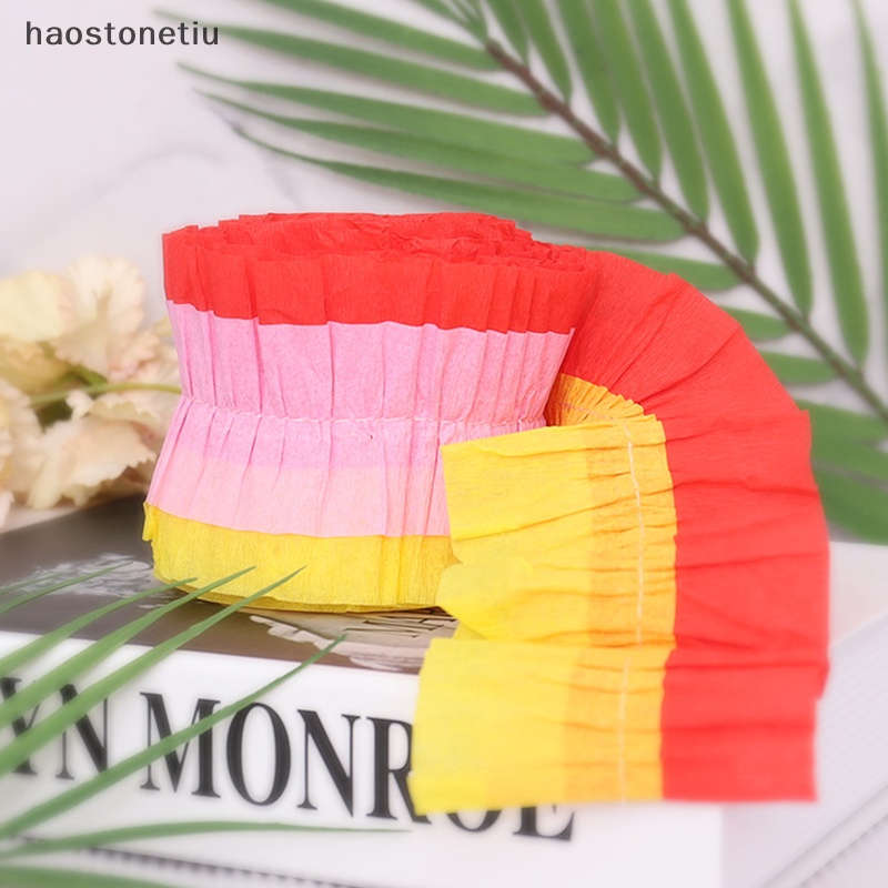 Cuộn Giấy Crepe 3M Nhiều Màu Sắc Dùng Trang Trí Tiệc Cưới / Sinh Nhật / Giáng Sinh