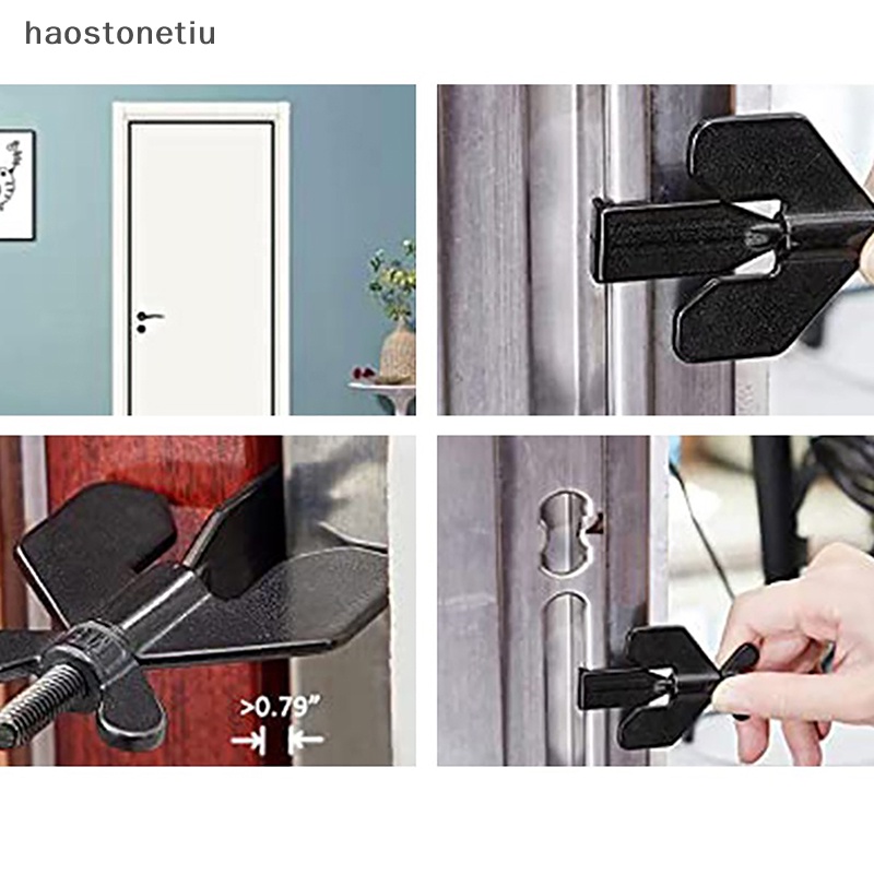 Khóa Cửa An Toàn Du Lịch Tiện Dụng | Dụng Cụ Chặn Khóa Cửa Chịu Lực Tốt Nhỏ Gọn Tiện Dụng | Thiết Bị Chốt Khóa Cửa An Toàn Cho Nhà Ở / Khách Sạn